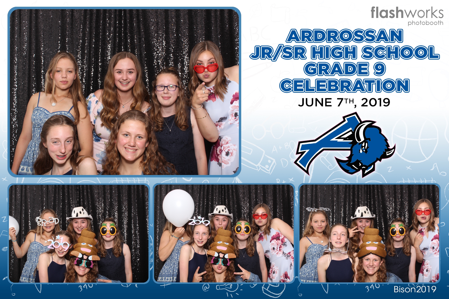 Ardrossan Jr/Sr High School Grade 9 Celebration | View more photos from the event at gallery.flashworksphotobooth.com/u/FlashworksPhotoboothInc/Ardrossan-JrSr-High-School-Grade-9-Celebration